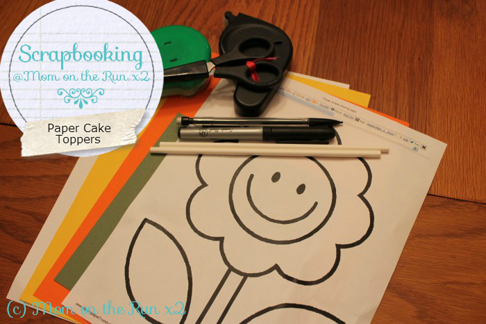 paper cake toppers Paper cake toppers