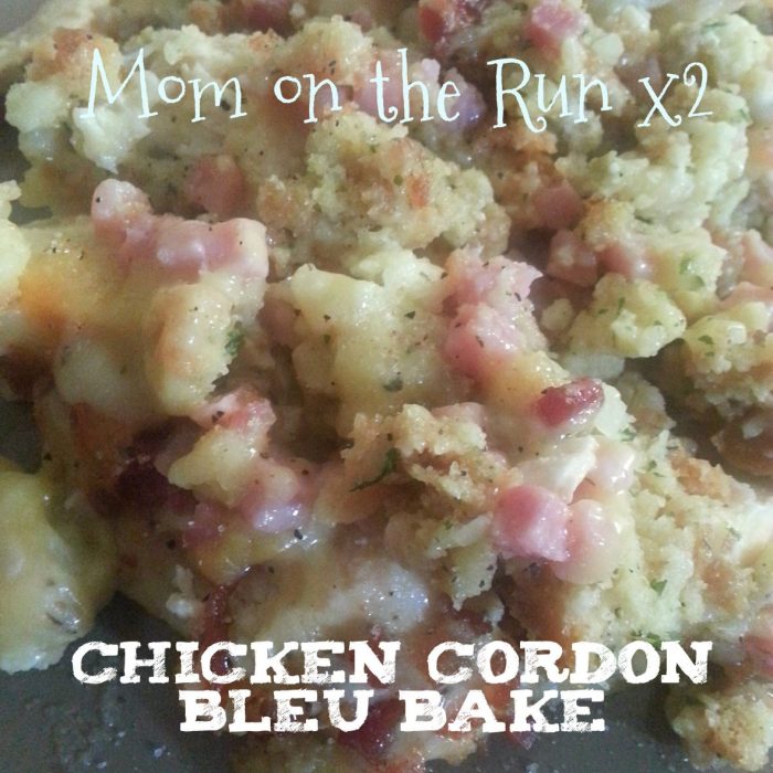 chicken cordon bleu bake