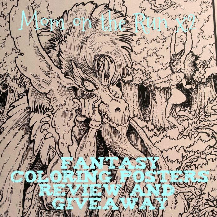 fantasy coloring pages