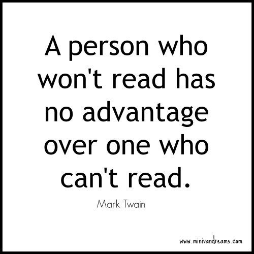 say it sunday: mark twain via mini van dreams