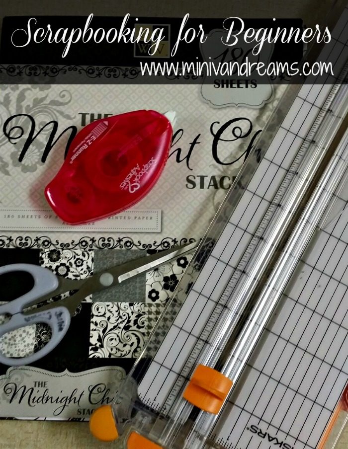 Easy Scrapbooking for Beginners via Mini Van Dreams