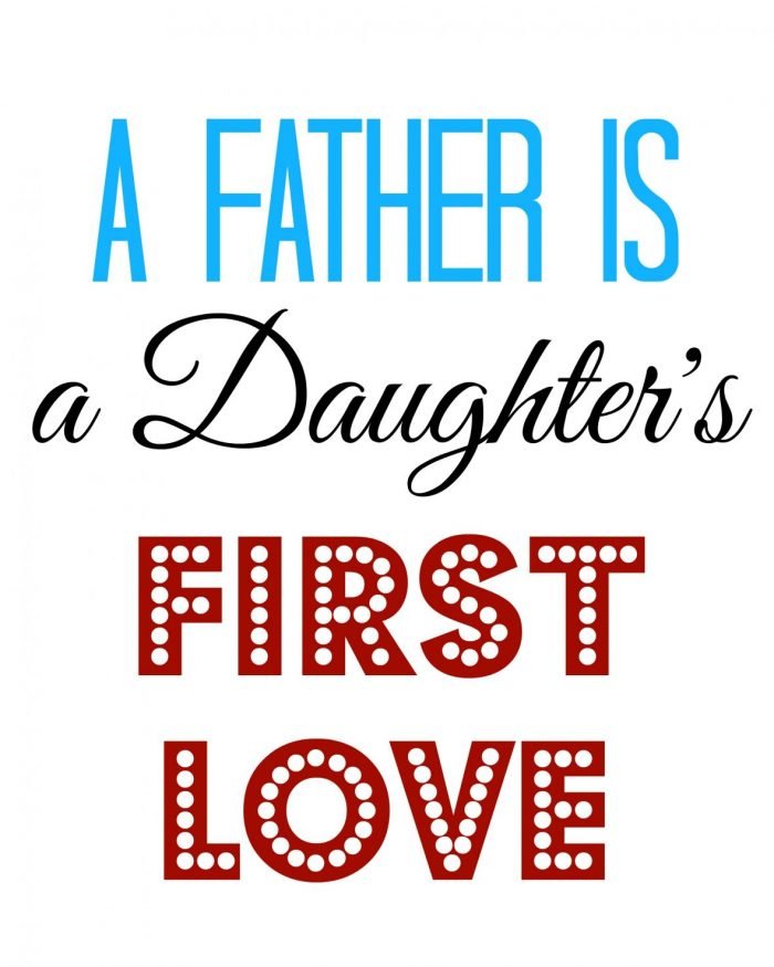 Father's Day Subway Art Free Printable | Mini Van Dreams #fathersday #free #printable