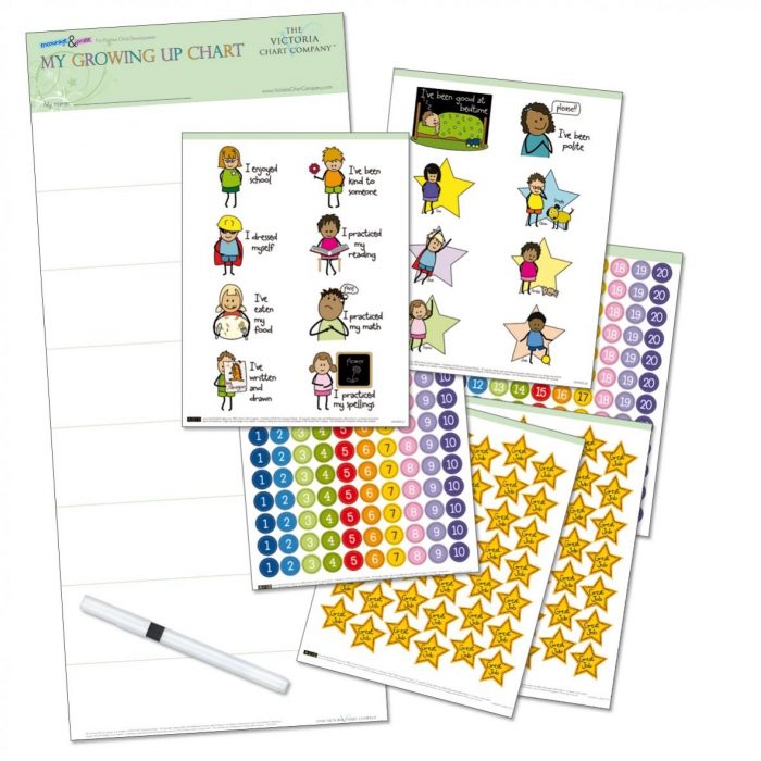 My Growing Up Chart Review | Mini Van Dreams #review #productreview #prfriendly