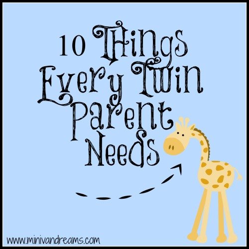 Things Twin Parents Need | Mini Van Dreams