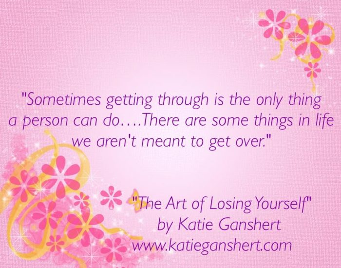 The Art of Losing Yourself by Katie Ganshert | Mini Van Dreams