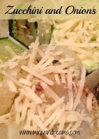Zucchini and Onions | Mini Van Dreams