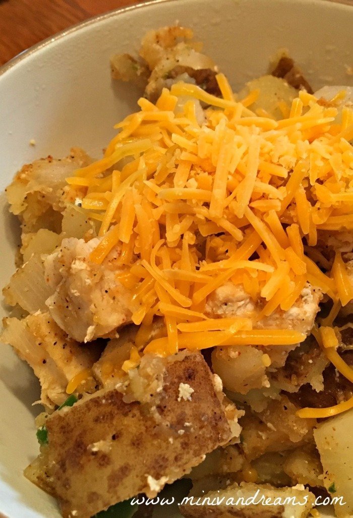 Cajun Chicken and Potatoes | Mini Van Dreams