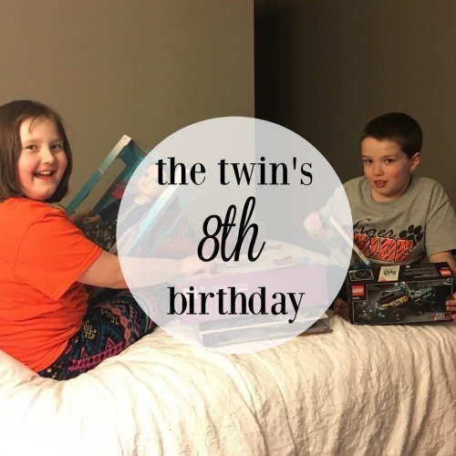The Twin's 8th Birthday | Mini Van Dreams