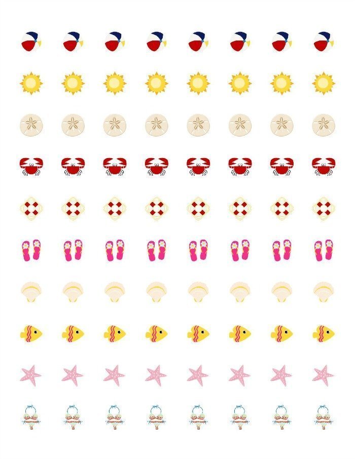 BONUS: Sand & Beach Stickers | Mini Van Dreams