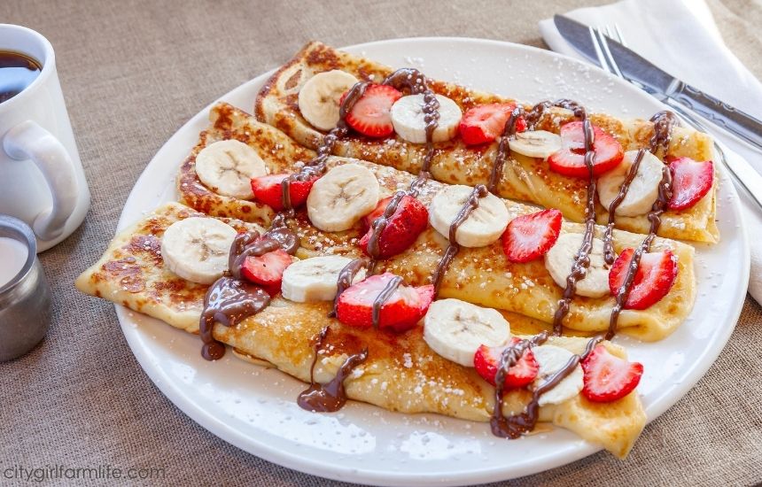 Strawberry Crepes