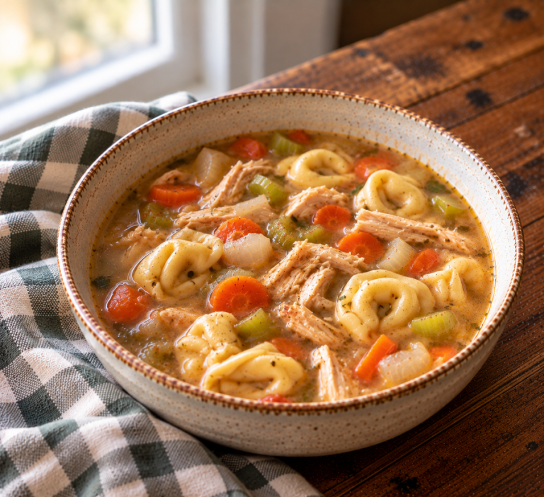 Chicken Tortellini Soup