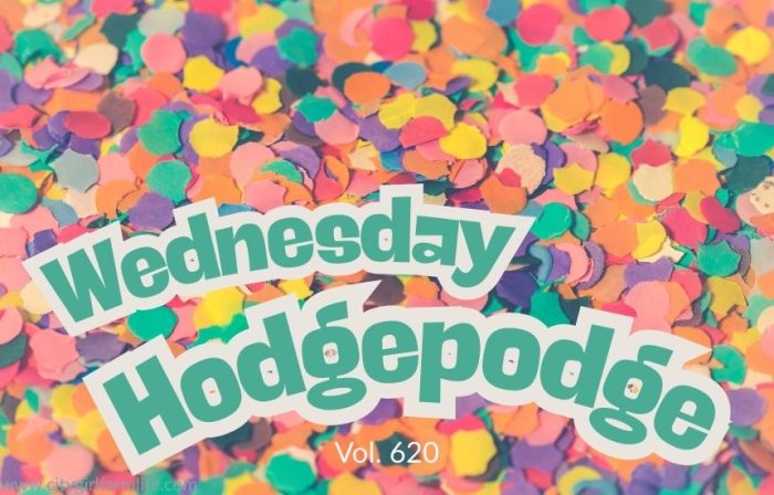 Wednesday Hodgepodge Vol. 620