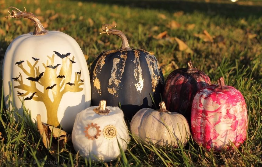 DIY Pumpkin Decor That Isn't Orange