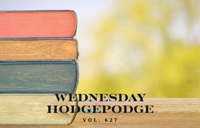 Wednesday Hodgepodge Vol. 627
