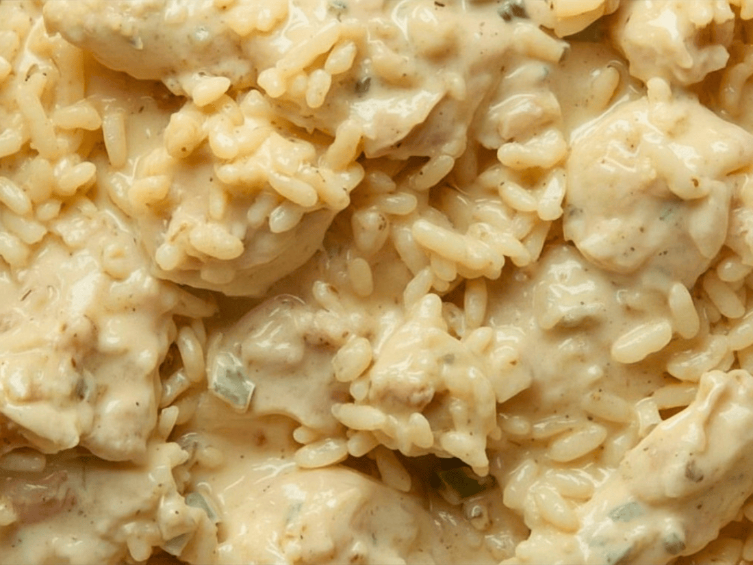 One-Pot Creamy Chicken & Rice